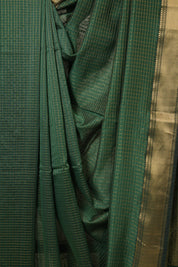 Green Maheshwari Saree - SRGMS1139