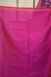 Magenta Rajkot Patola Silk Saree - SRMRPSS659