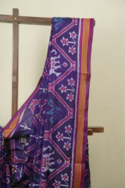 Violet Rajkot Patola Silk Saree - SRVRPSS662