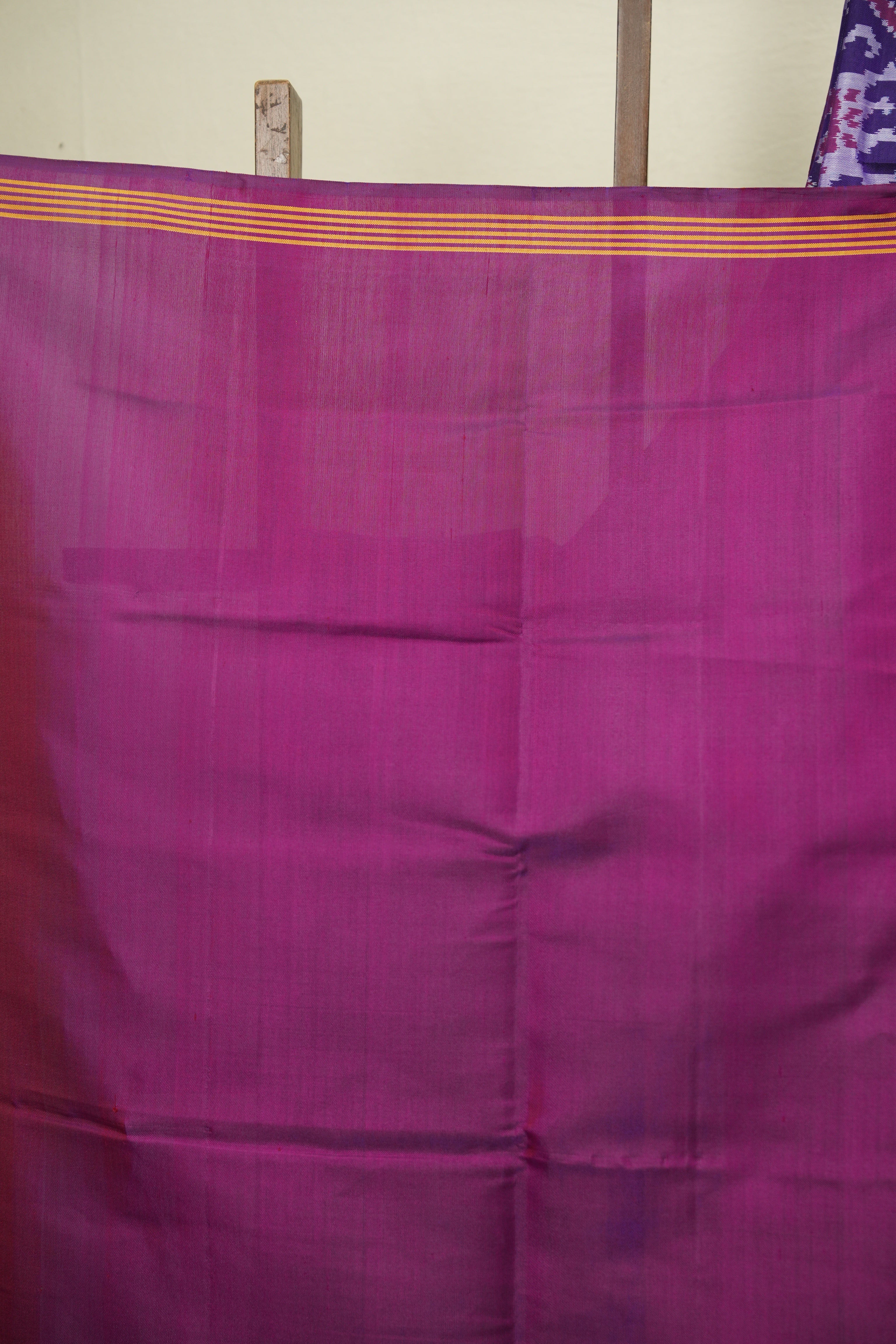 Violet Rajkot Patola Silk Saree - SRVRPSS662