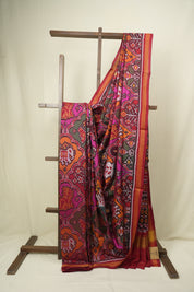 Multicolour Rajkot Patola Silk Saree - SRMRPSS661