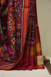 Multicolour Rajkot Patola Silk Saree - SRMRPSS661