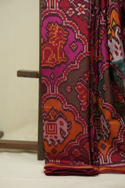 Multicolour Rajkot Patola Silk Saree - SRMRPSS661