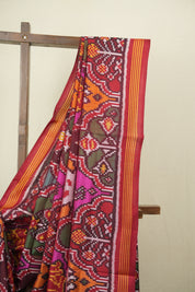 Multicolour Rajkot Patola Silk Saree - SRMRPSS661