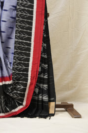 Blue Pochampalli Cotton Ikat Saree - SRBPCIS439