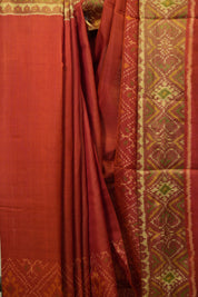 Orange Rajkot Patola Silk Saree - SRORPSS652