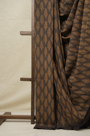 Coffee Brown HBP Cotton Saree - SRCBCS3121