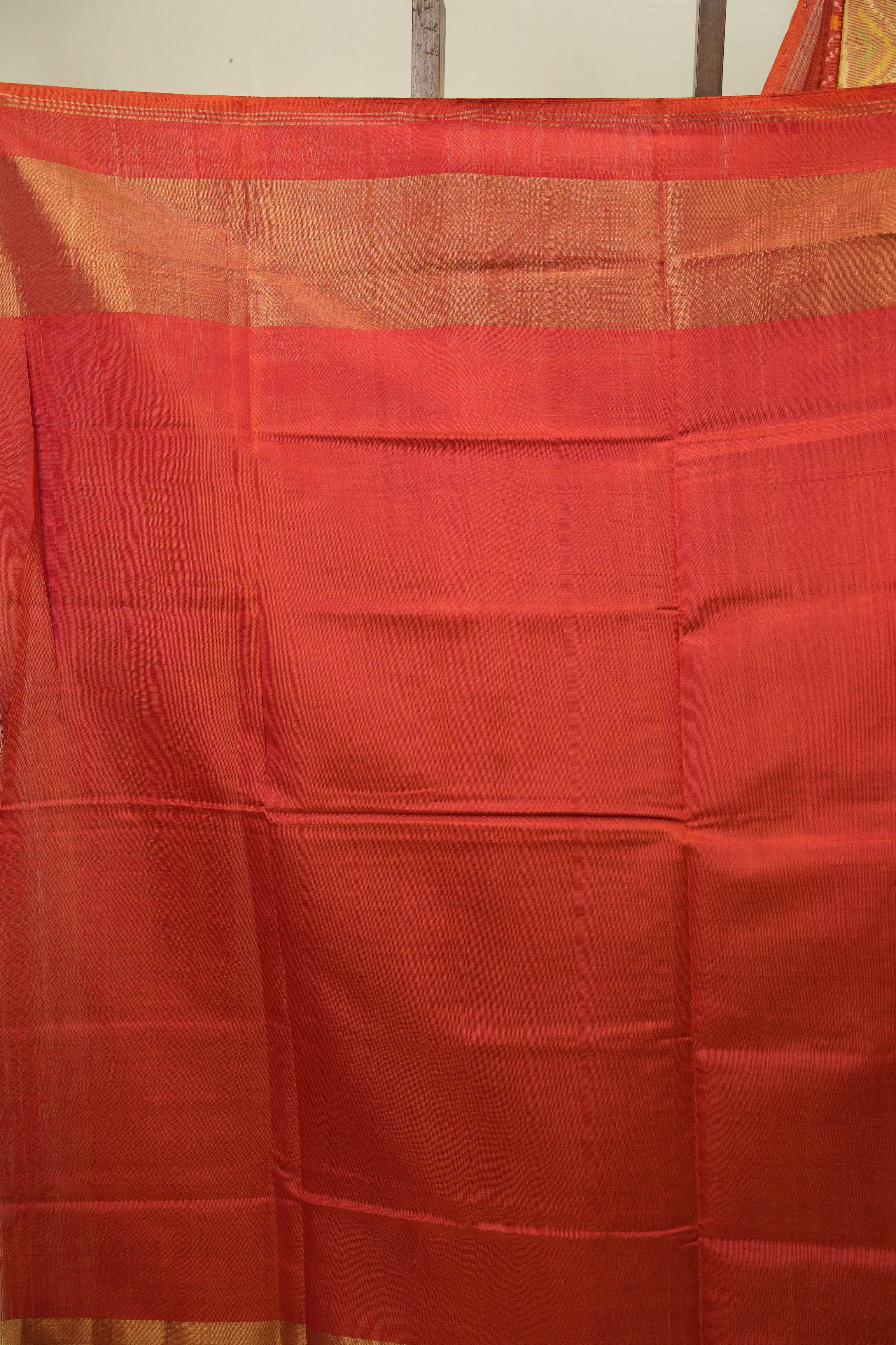 Orange Rajkot Patola Silk Saree - SRORPSS652