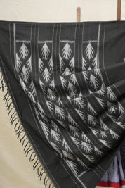 Blue Pochampalli Cotton Ikat Saree - SRBPCIS439