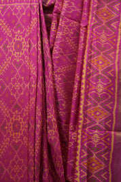 Pink Rajkot Patola Silk Saree - SRPRPSS646