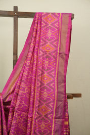 Pink Rajkot Patola Silk Saree - SRPRPSS646