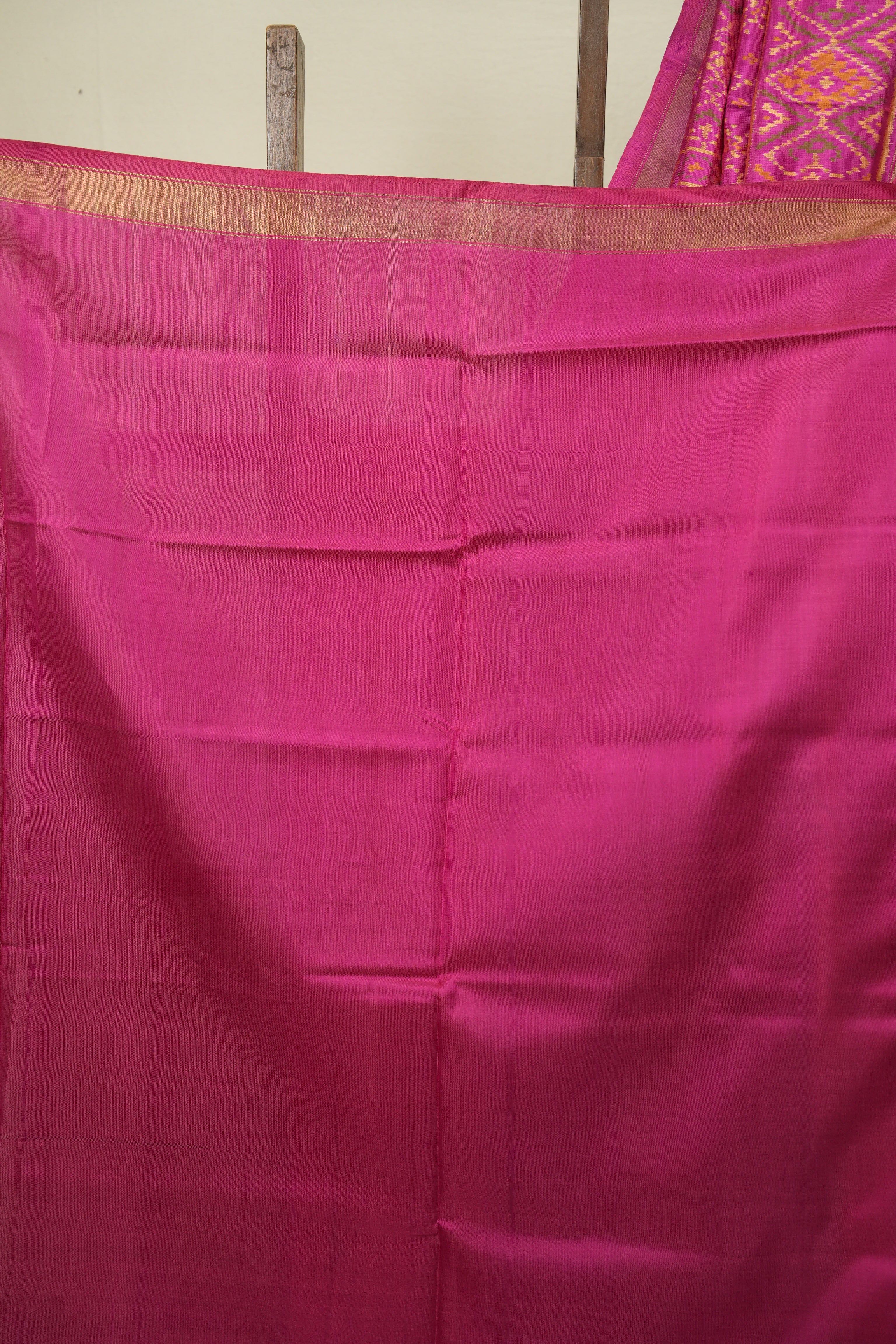 Pink Rajkot Patola Silk Saree - SRPRPSS646