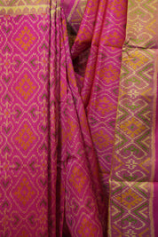 Rani Pink Rajkot Patola Silk Saree - SRRPRPSS648