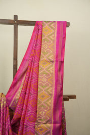 Rani Pink Rajkot Patola Silk Saree - SRRPRPSS648