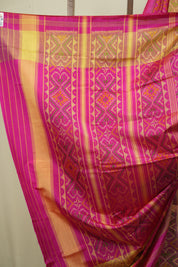 Rani Pink Rajkot Patola Silk Saree - SRRPRPSS648