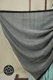 Aqua Bengal Mul Cotton Saree - SRABMCS071