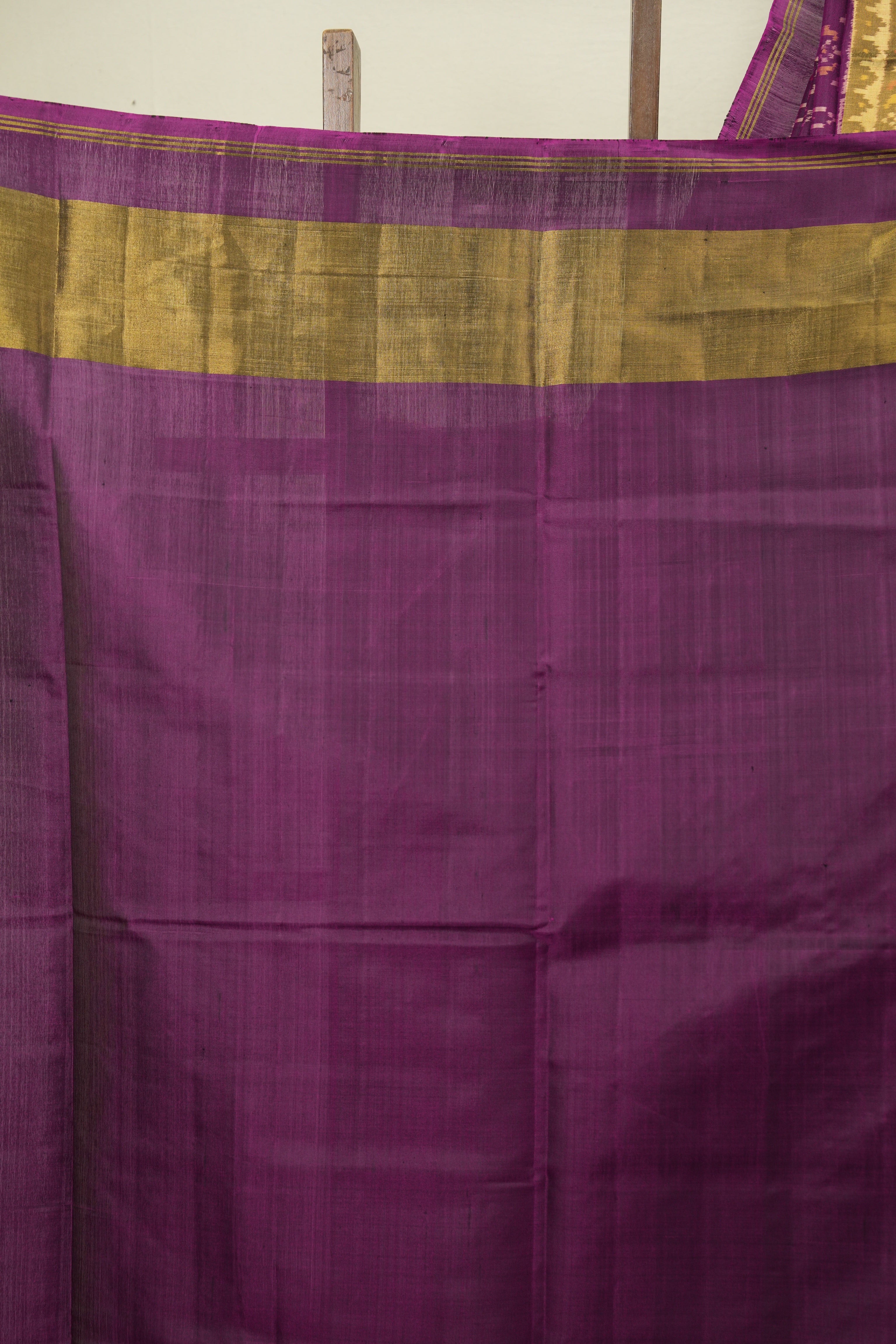 Magenta Rajkot Patola Silk Saree - SRMRPSS645