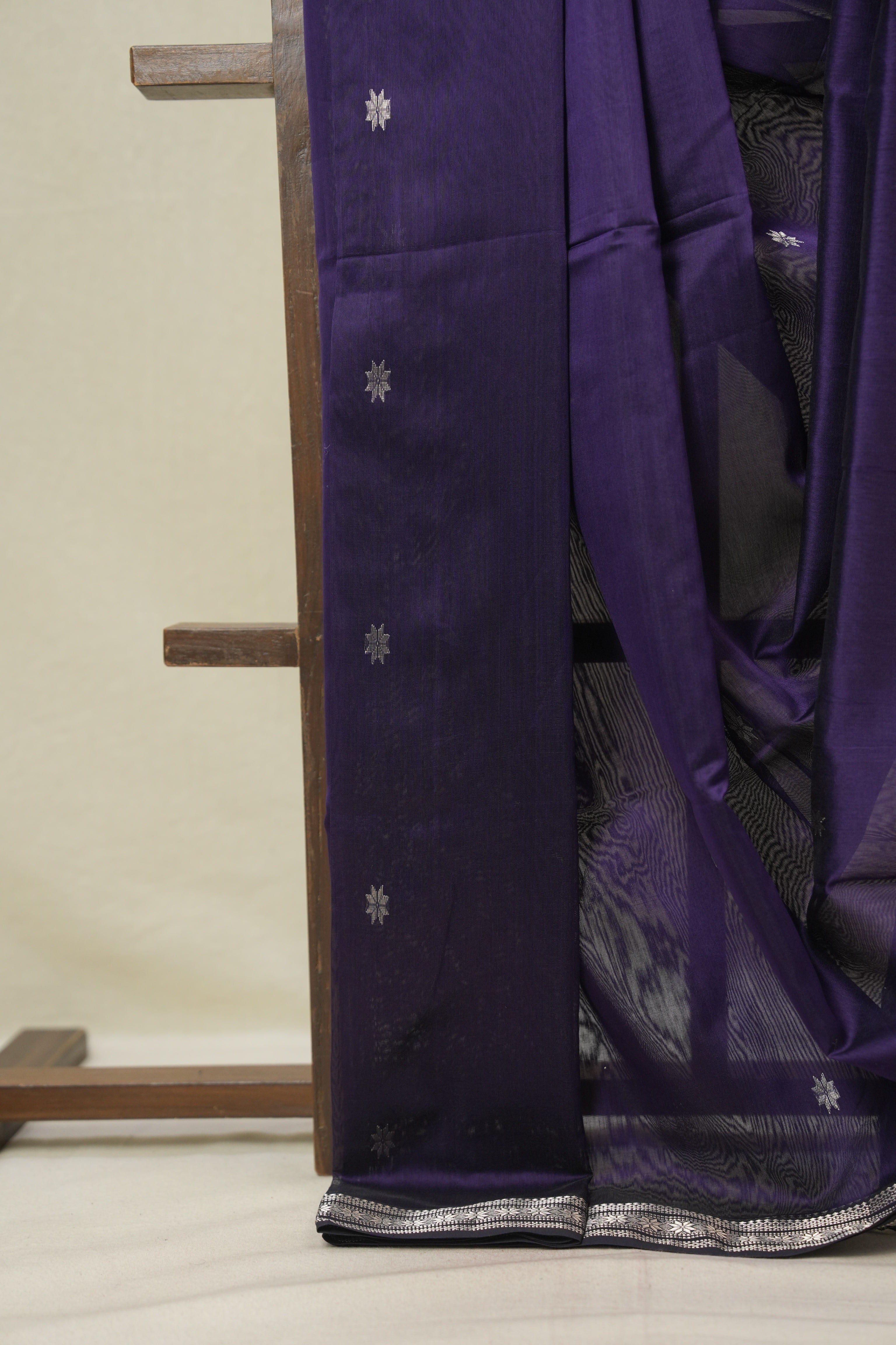 Purple Maheshwari Saree - SRPMS1142