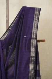 Purple Maheshwari Saree - SRPMS1142