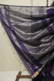 Purple Maheshwari Saree - SRPMS1142
