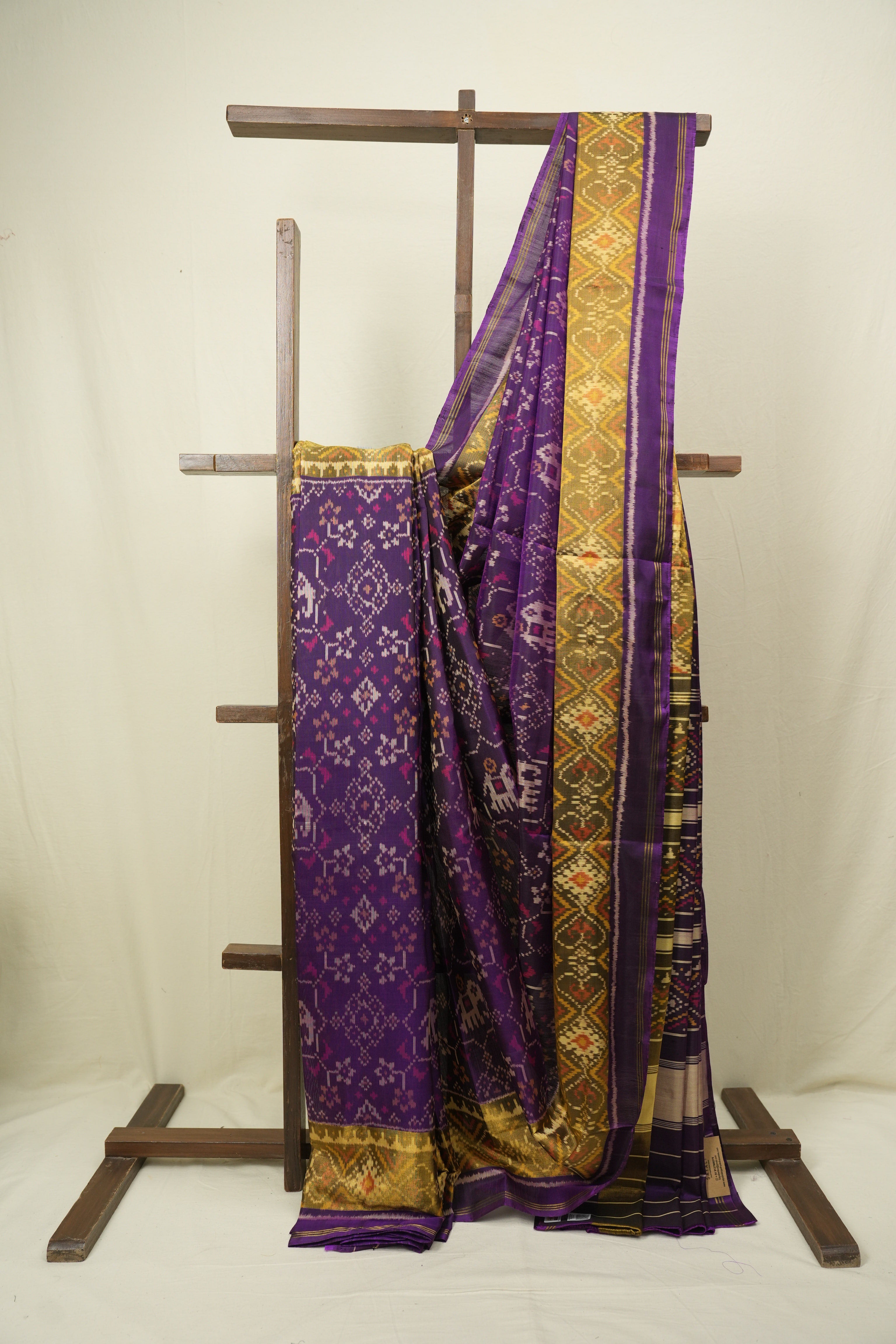 Purple Rajkot Patola Silk Saree - SRPRPSS657