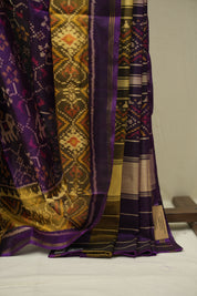 Purple Rajkot Patola Silk Saree - SRPRPSS657