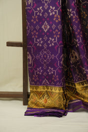 Purple Rajkot Patola Silk Saree - SRPRPSS657