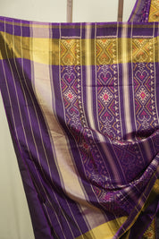 Purple Rajkot Patola Silk Saree - SRPRPSS657