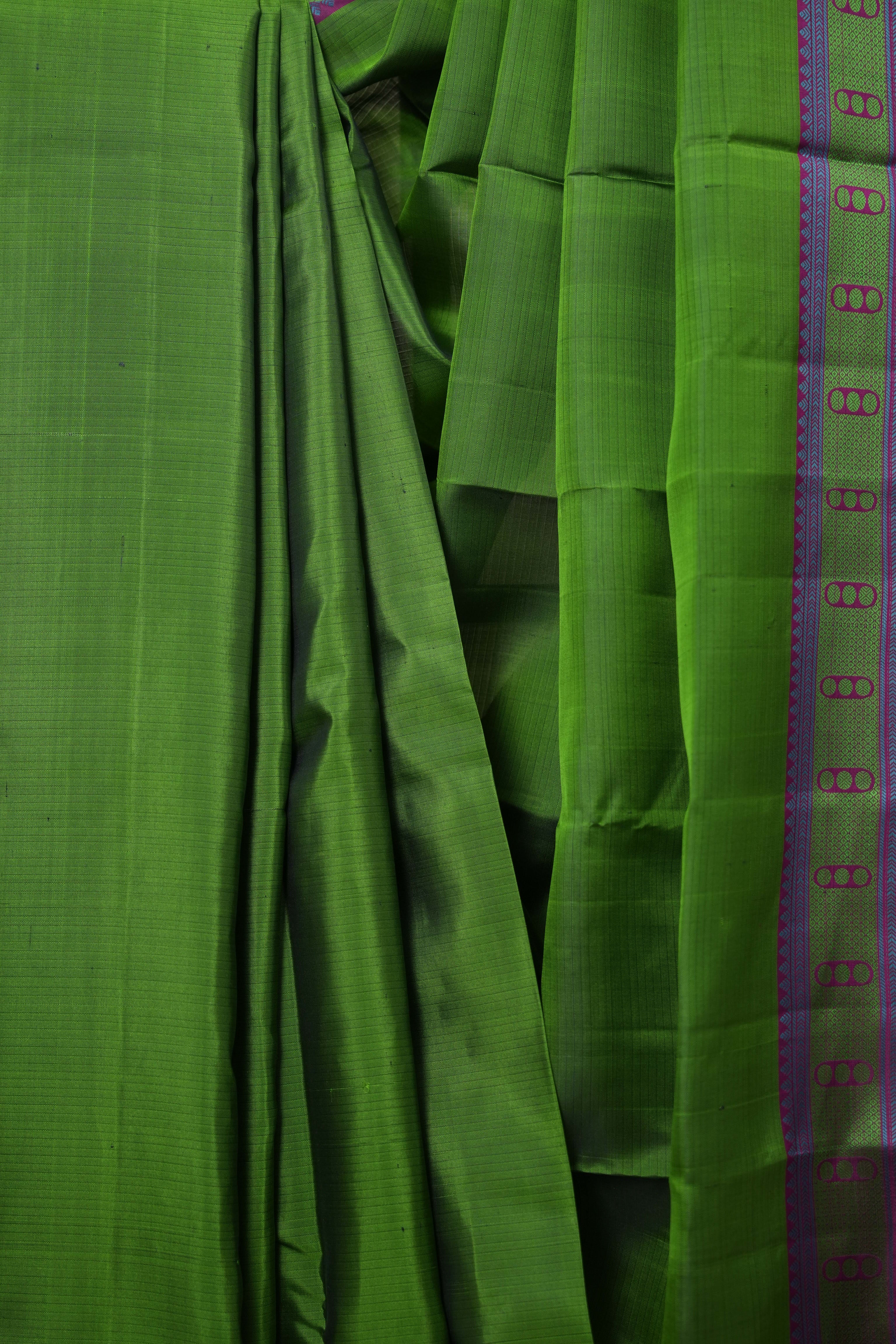 Green Kanjivaram Silk Sarees - SRGKSS963