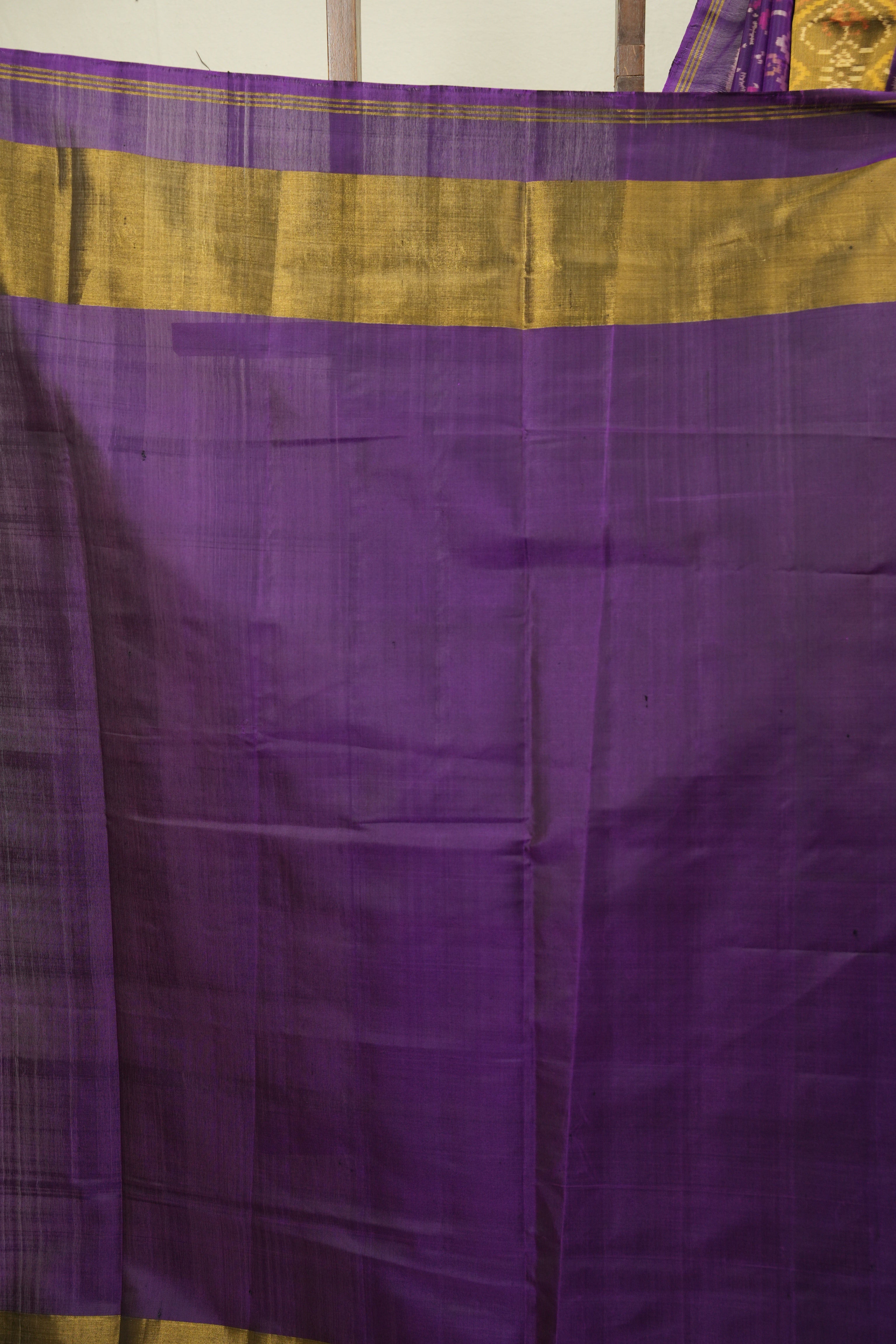 Purple Rajkot Patola Silk Saree - SRPRPSS657