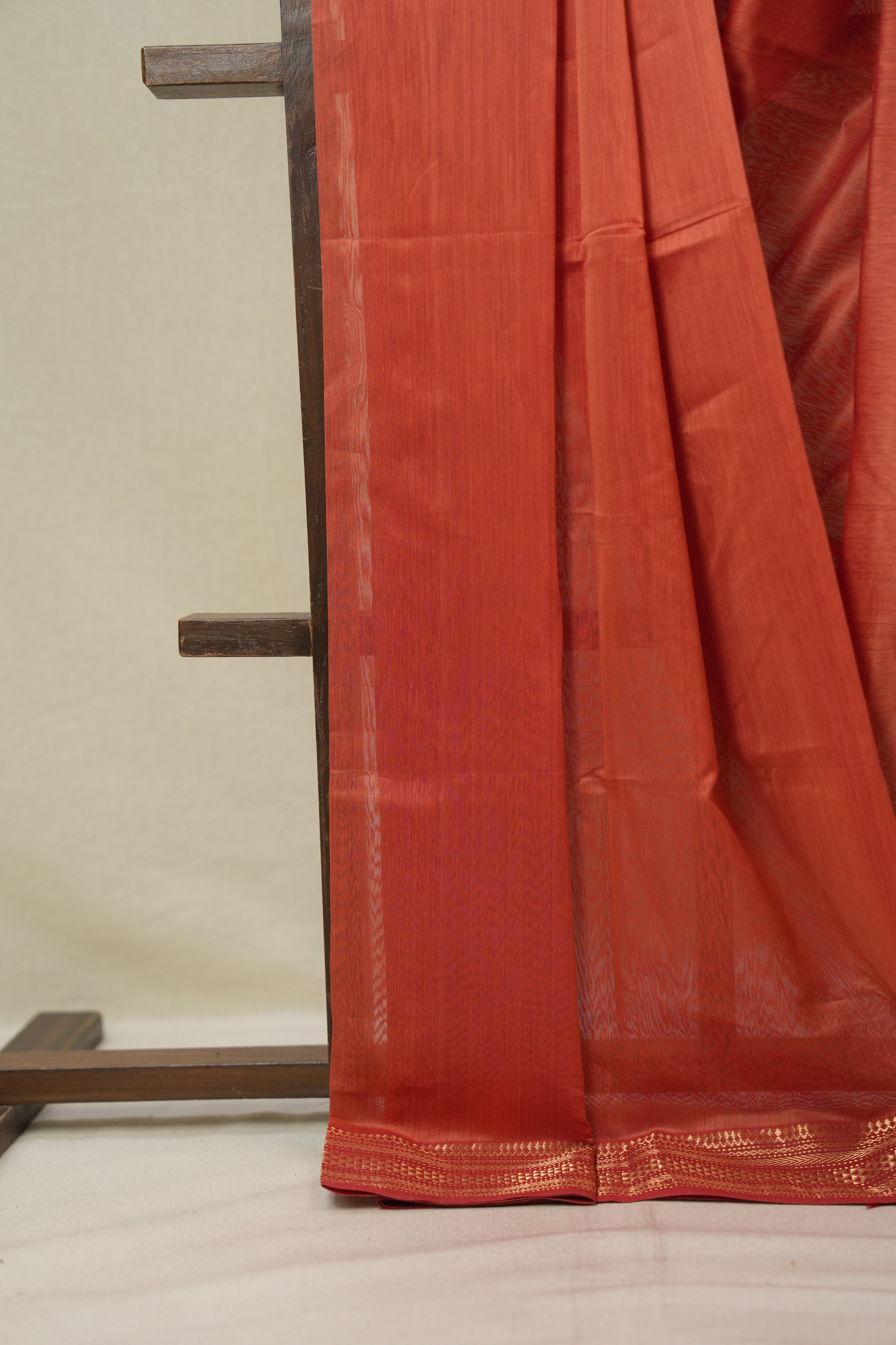 Peach Maheshwari Saree - SRPMS1147