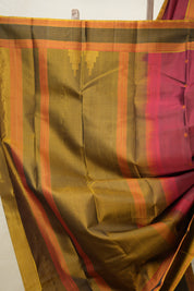 Maroon Kanjivaram Silk Saree - SRMKSS961