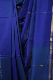 Blue Maheshwari Saree - SRBMS1160