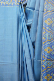 Light Blue Rajkot Patola Silk Saree - SRLBRPSS654