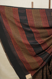 Brown HBP Modal Silk Saree - SRBMSS260