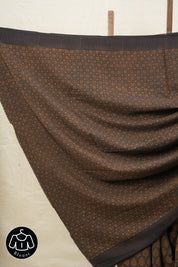 Brown HBP Modal Silk Saree - SRBMSS260