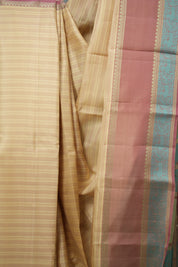 Beige Kanjivaram Silk Sarees-SRBKSS946