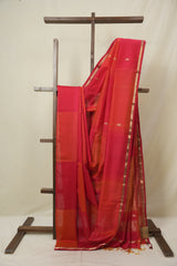 Pink Maheshwari Saree - SRPMS1152