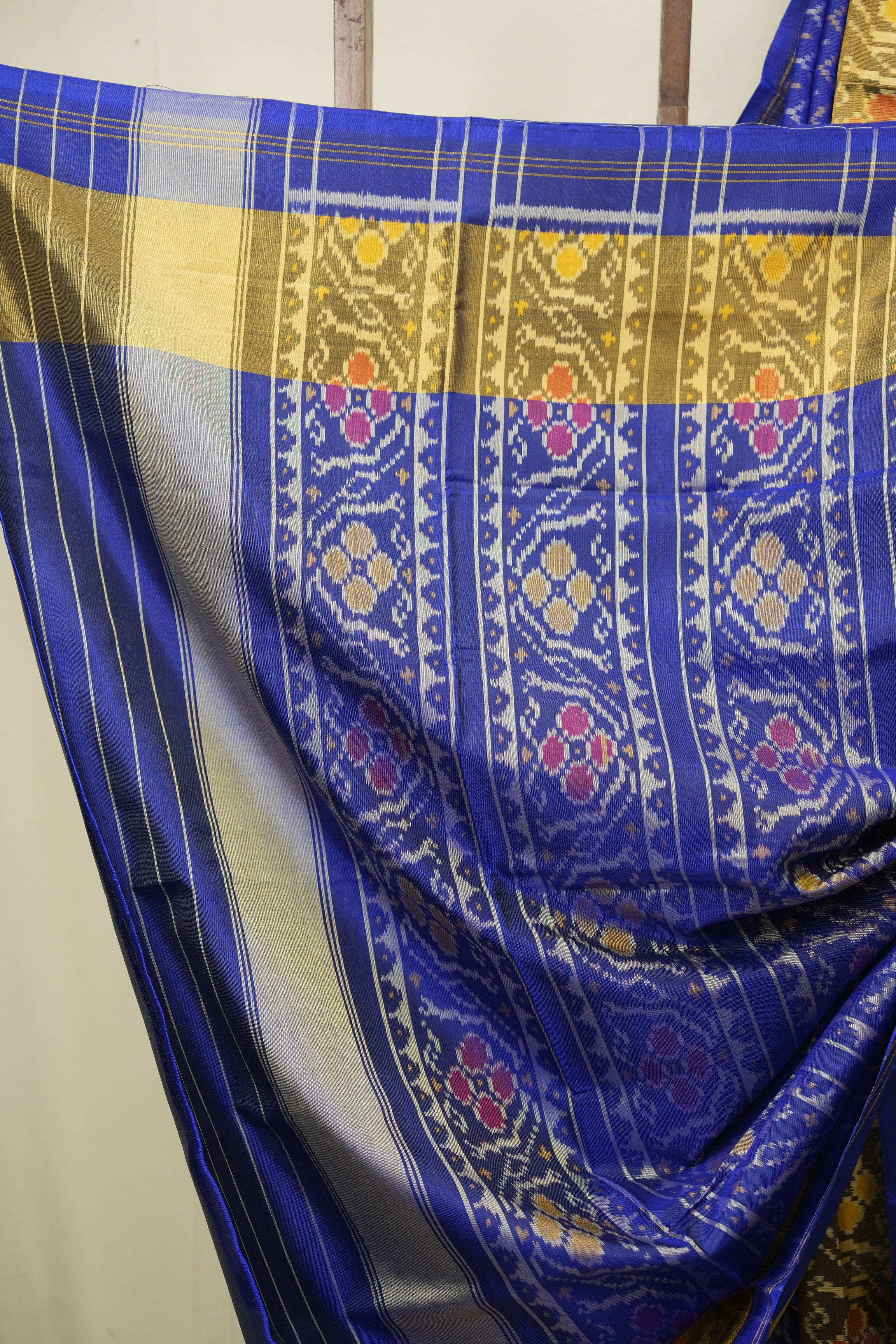 Royal Blue Rajkot Patola Silk Saree - SRRBRPSS640