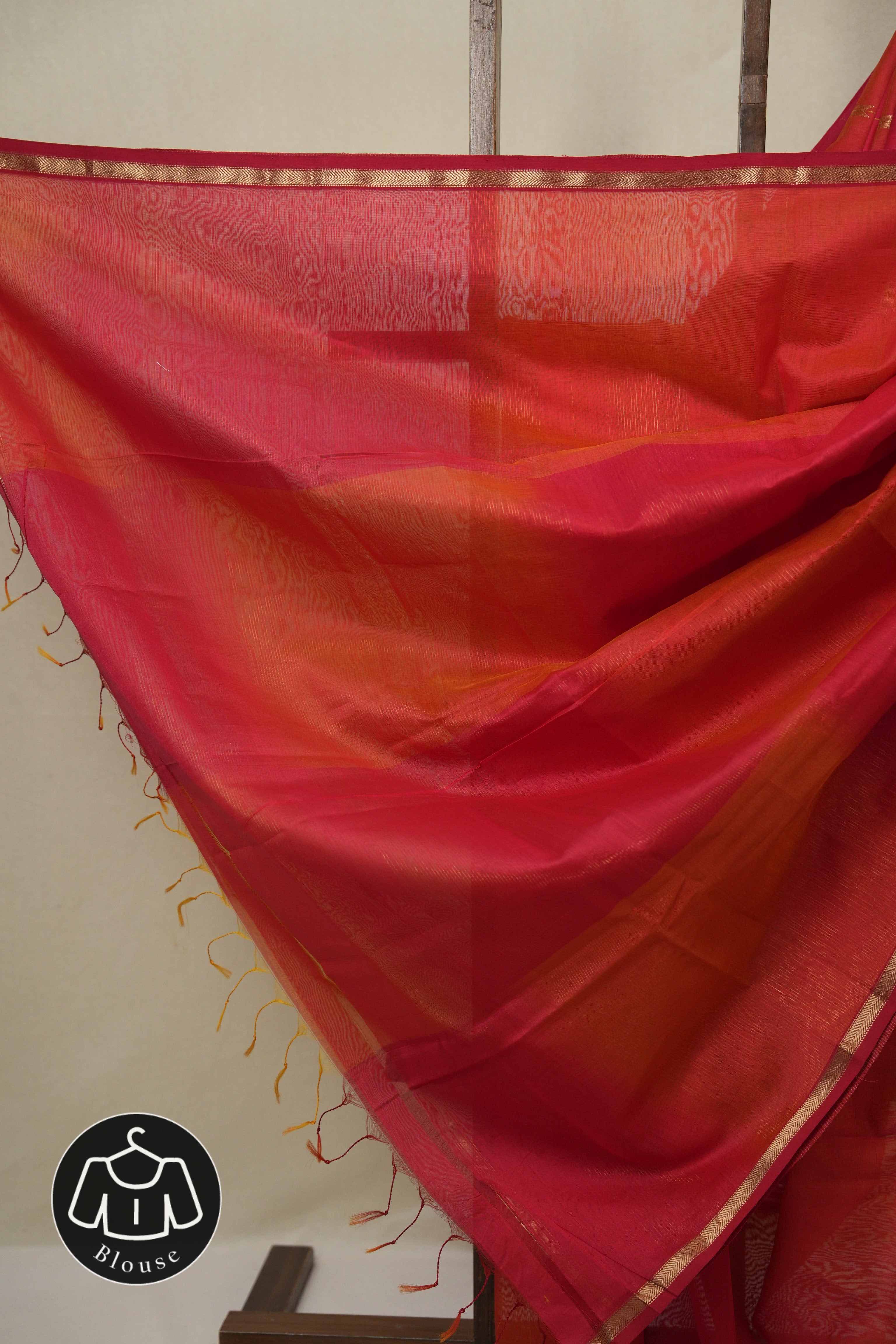 Pink Maheshwari Saree - SRPMS1152