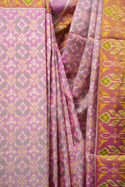 Light Pink Rajkot Patola Silk Saree - SRLPRPSS638