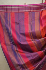 Two Tone Pink Kanjivaram Silk Sarees - SRTTPKSS958