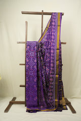 Purple Rajkot Patola Silk Saree - SRPRPSS639