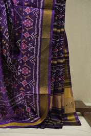Purple Rajkot Patola Silk Saree - SRPRPSS639