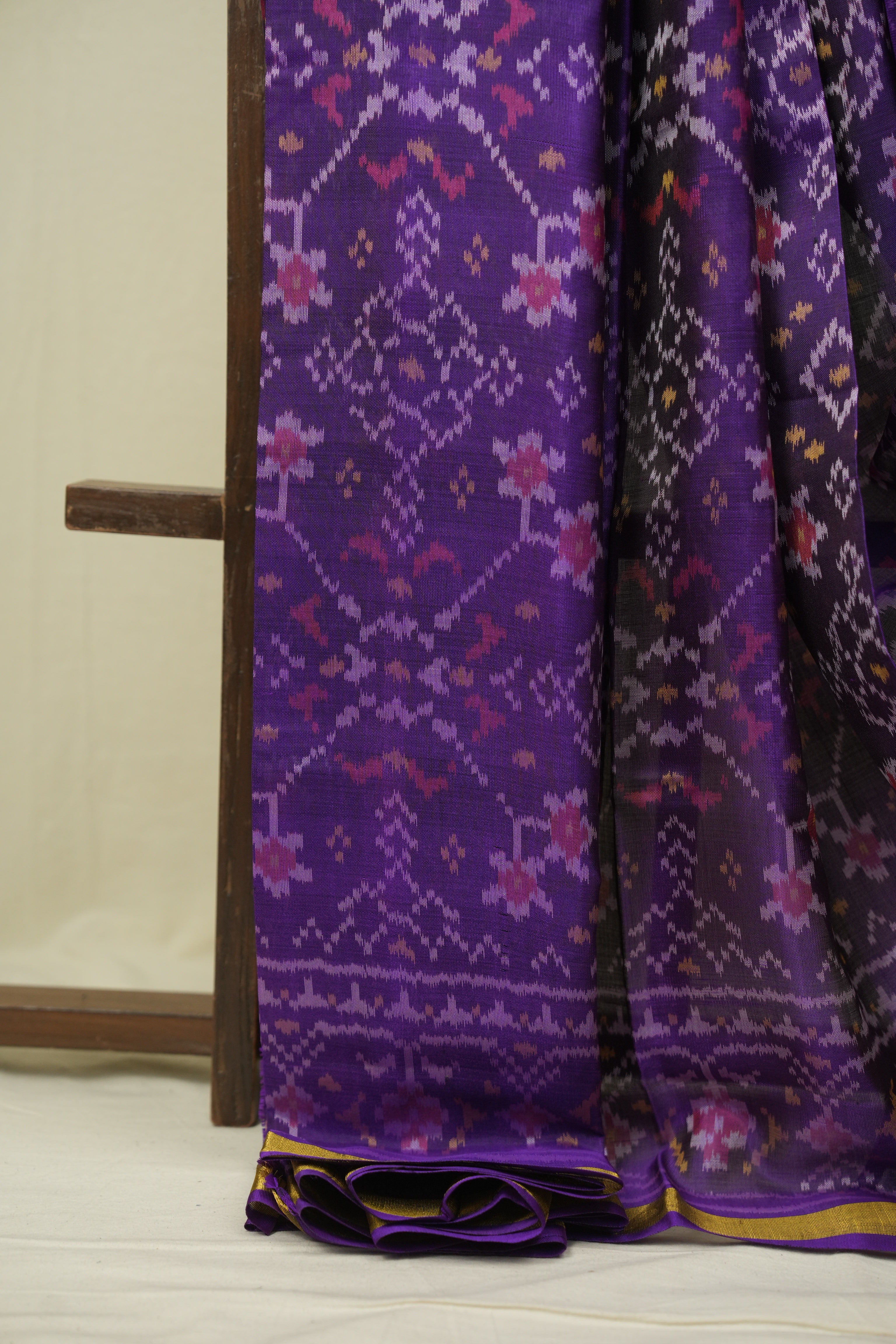 Purple Rajkot Patola Silk Saree - SRPRPSS639
