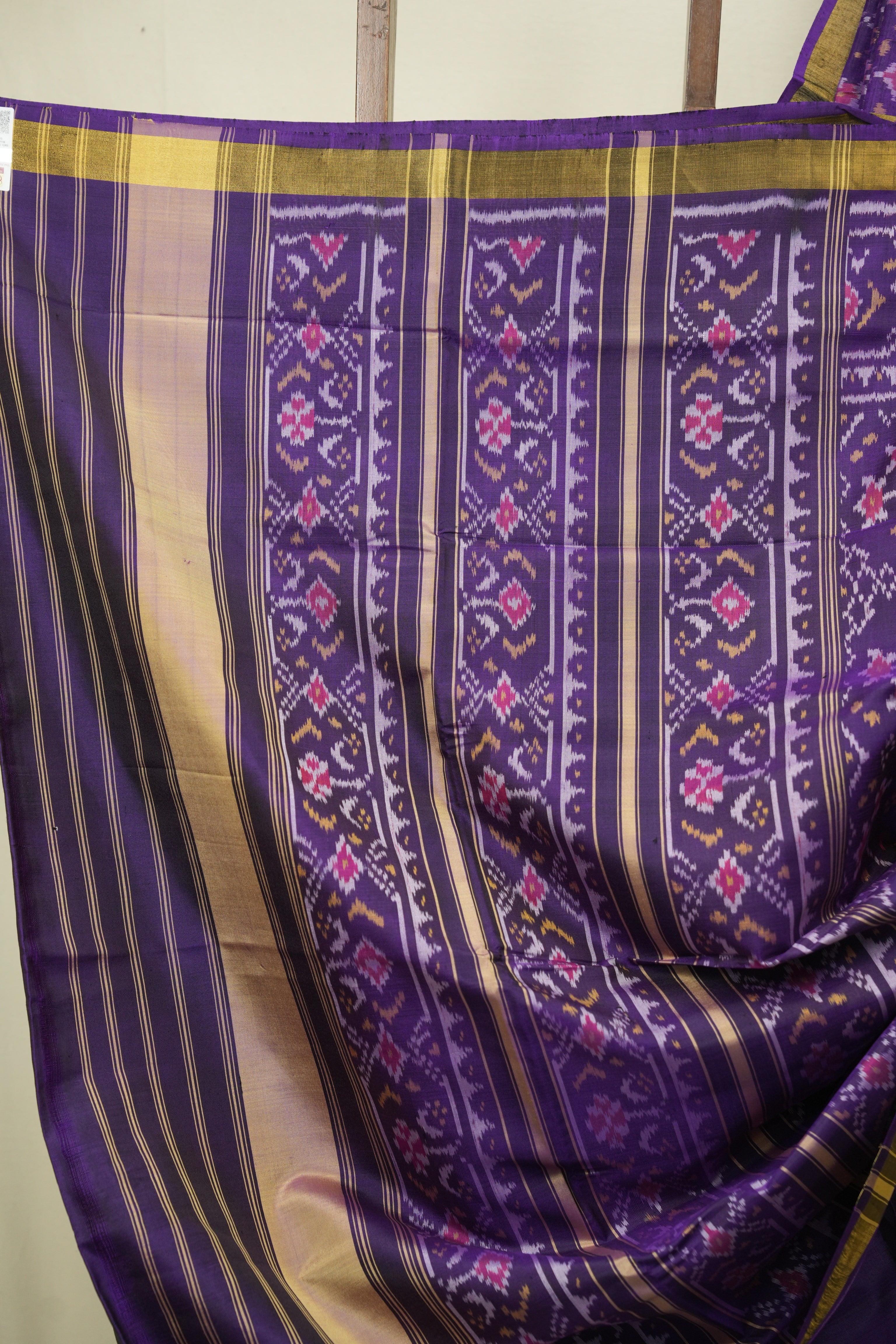 Purple Rajkot Patola Silk Saree - SRPRPSS639