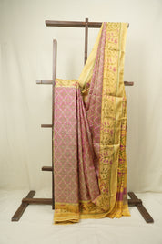 Pink Rajkot Patola Silk Saree - SRPRPSS642