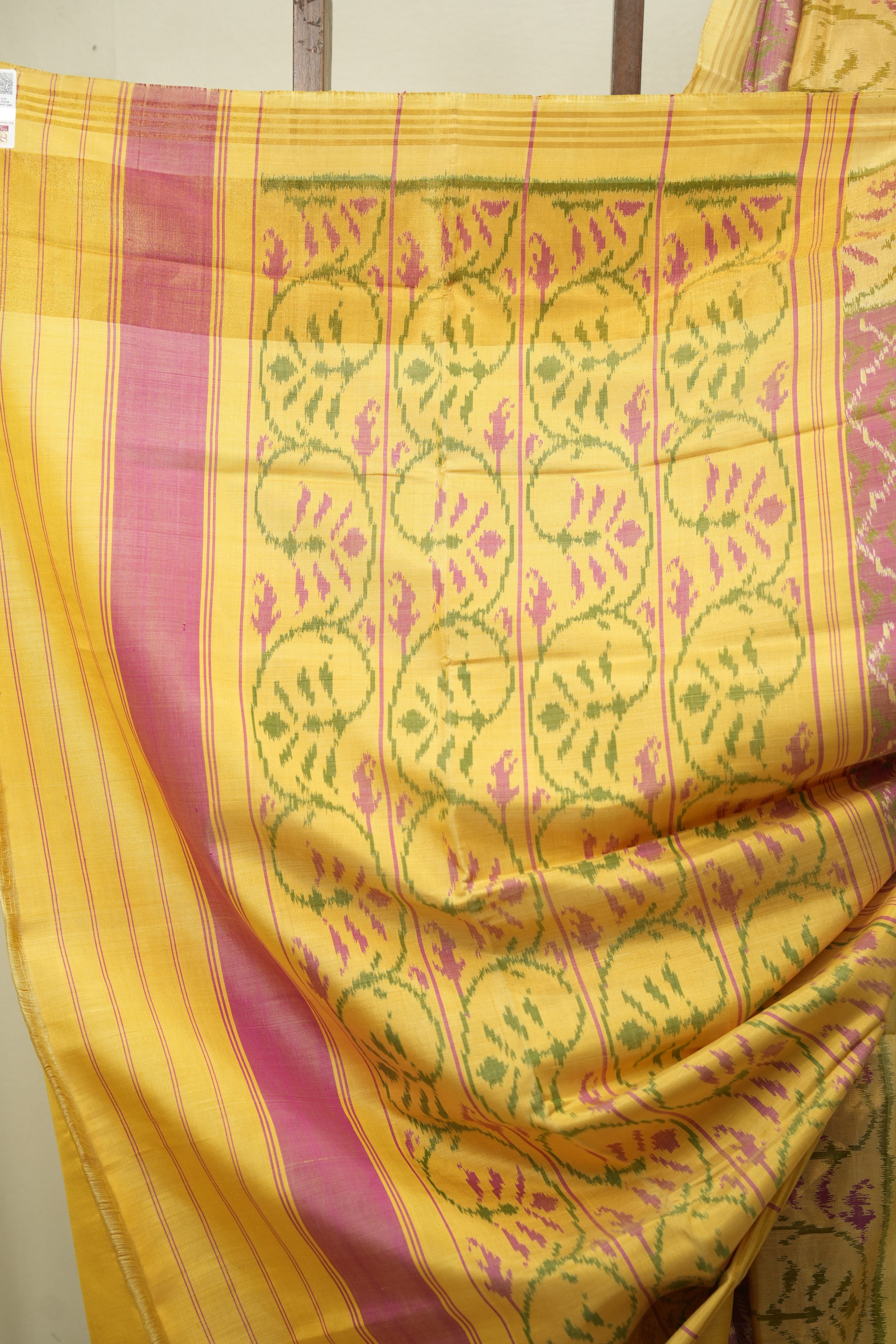 Pink Rajkot Patola Silk Saree - SRPRPSS642