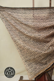 Maroon HBP Kota Doria Saree - SRMKDS254