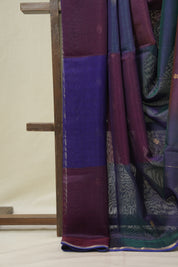Multicolor Maheshwari Saree - SRMMS1151
